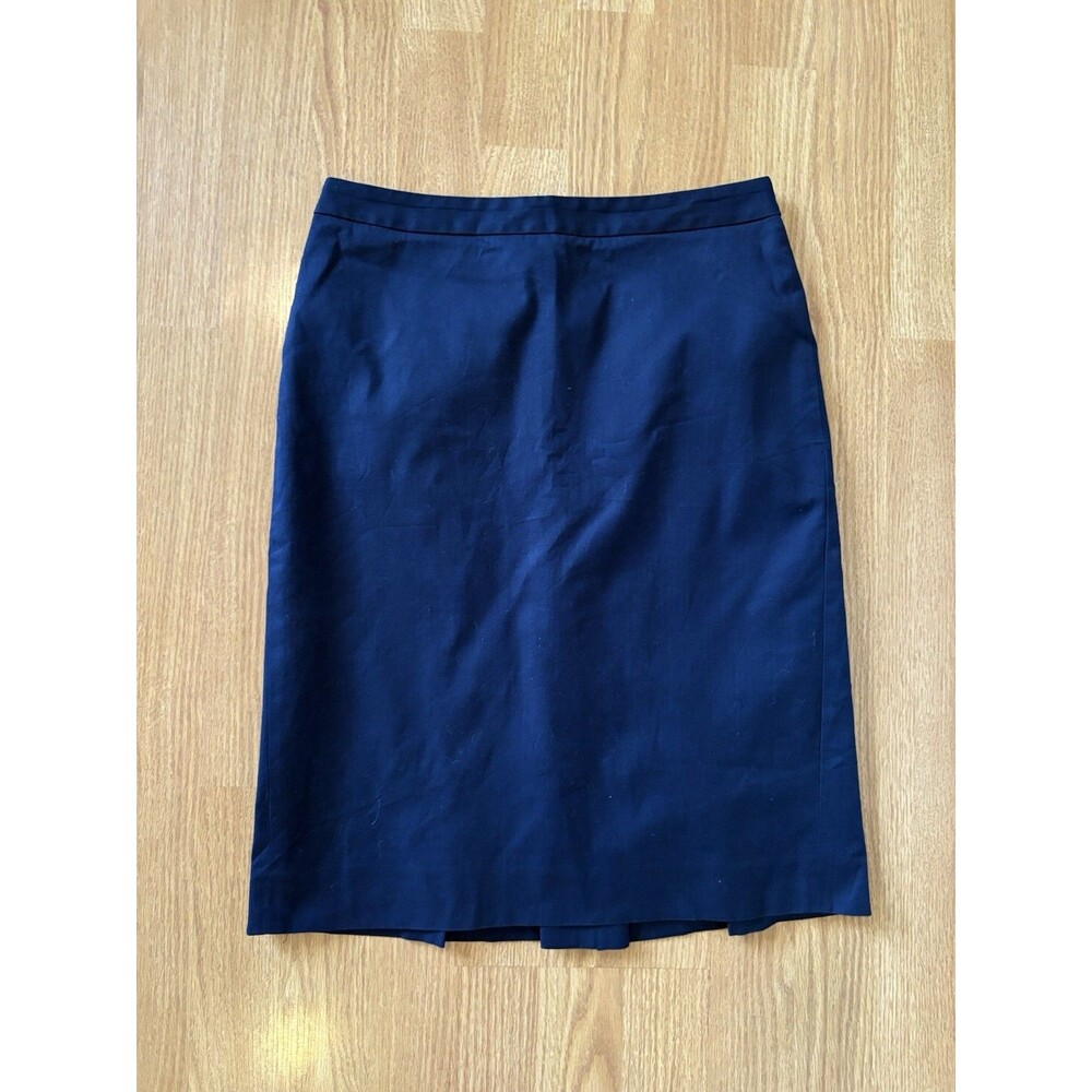 J Crew Navy Original Fit Pencil Skirt Size 0